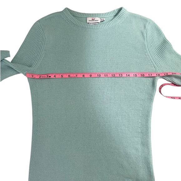 Vineyard Vines Cashmere Angora Blend Crewneck Sweater Preppy Classic Sz Medium - Picture 10 of 14